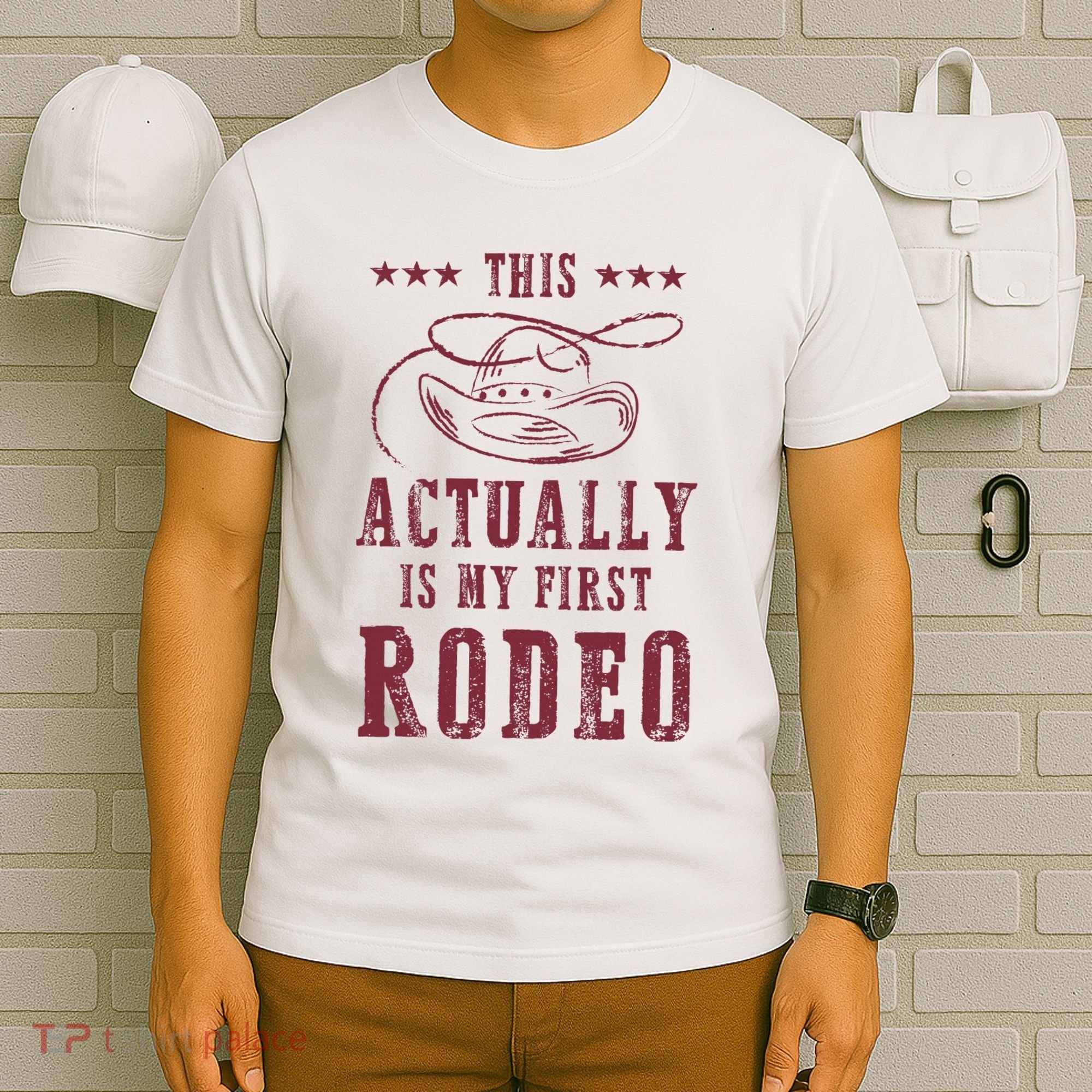 This Actually Is My First Rodeo Cowboy T-Shirt