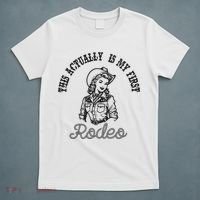 This Actually Is My First Rodeo Coastal Cowgirl T-Shirt thumb 5