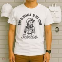 This Actually Is My First Rodeo Coastal Cowgirl T-Shirt thumb 6