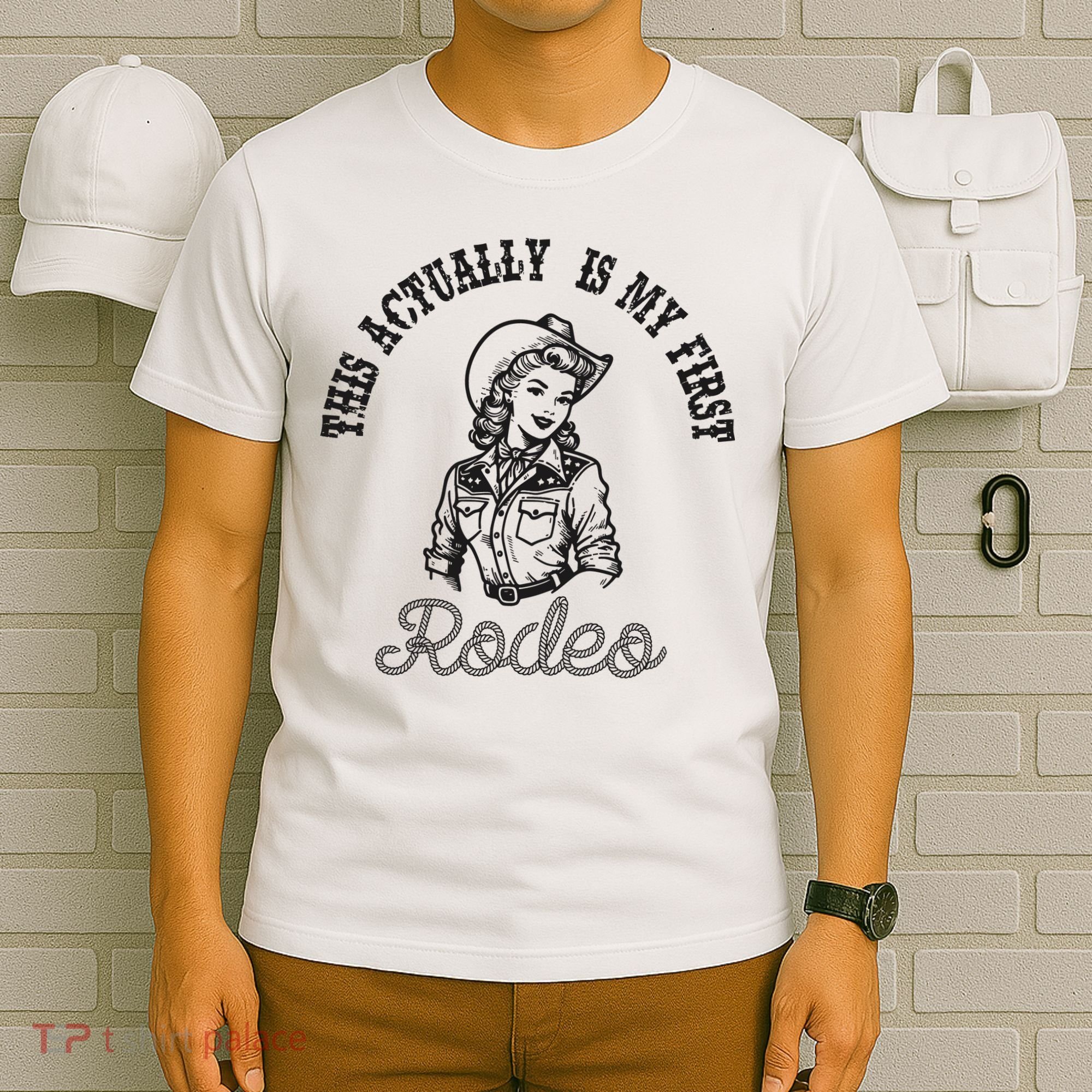 This Actually Is My First Rodeo Coastal Cowgirl T-Shirt