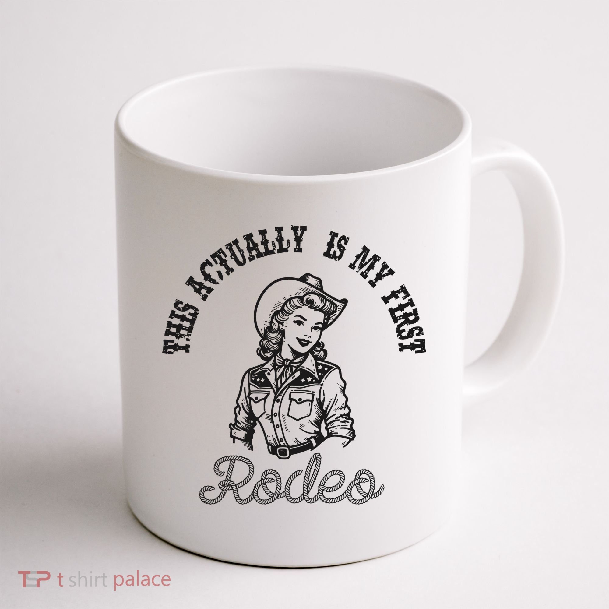 This Actually Is My First Rodeo Coastal Cowgirl Coffee Mug