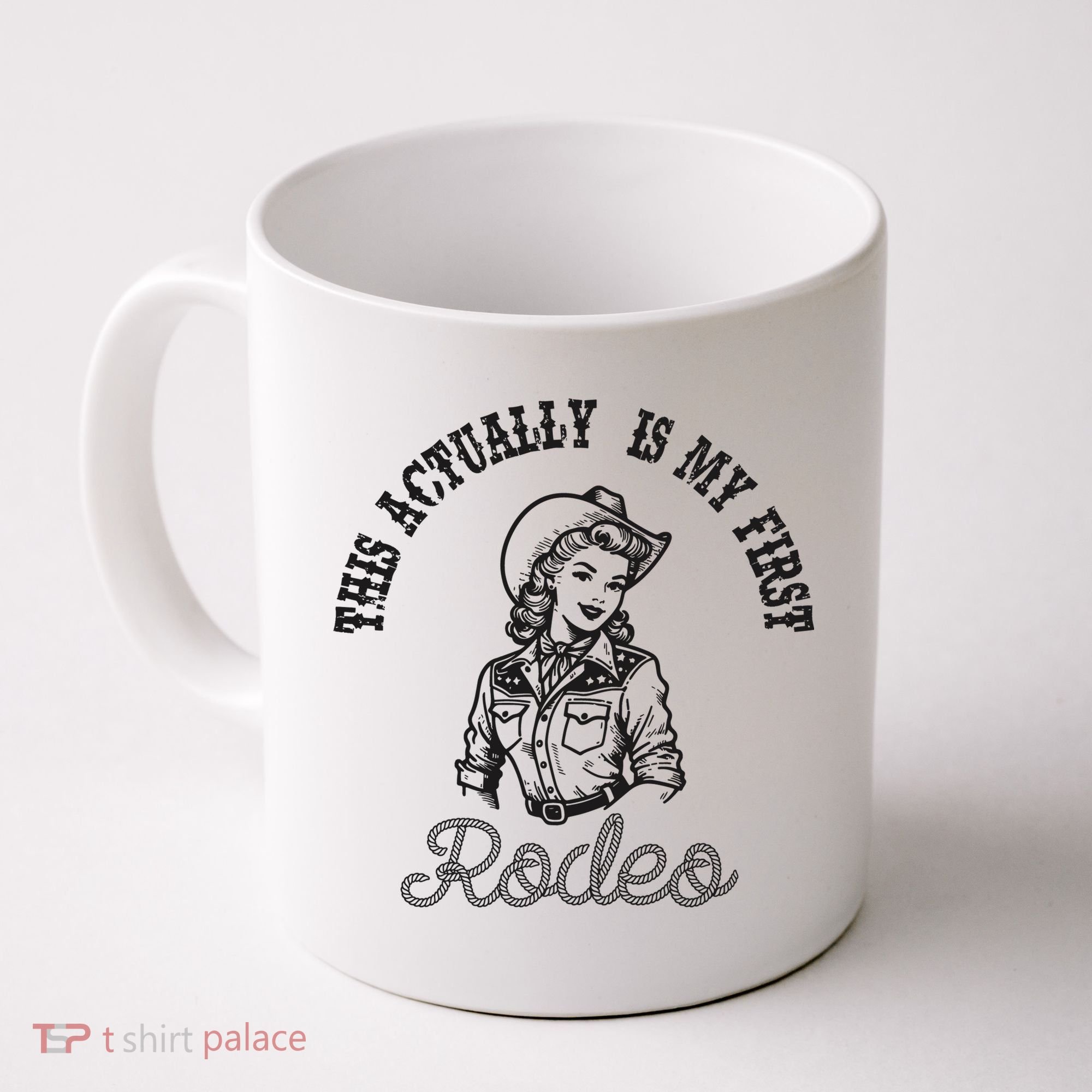 This Actually Is My First Rodeo Coastal Cowgirl Coffee Mug