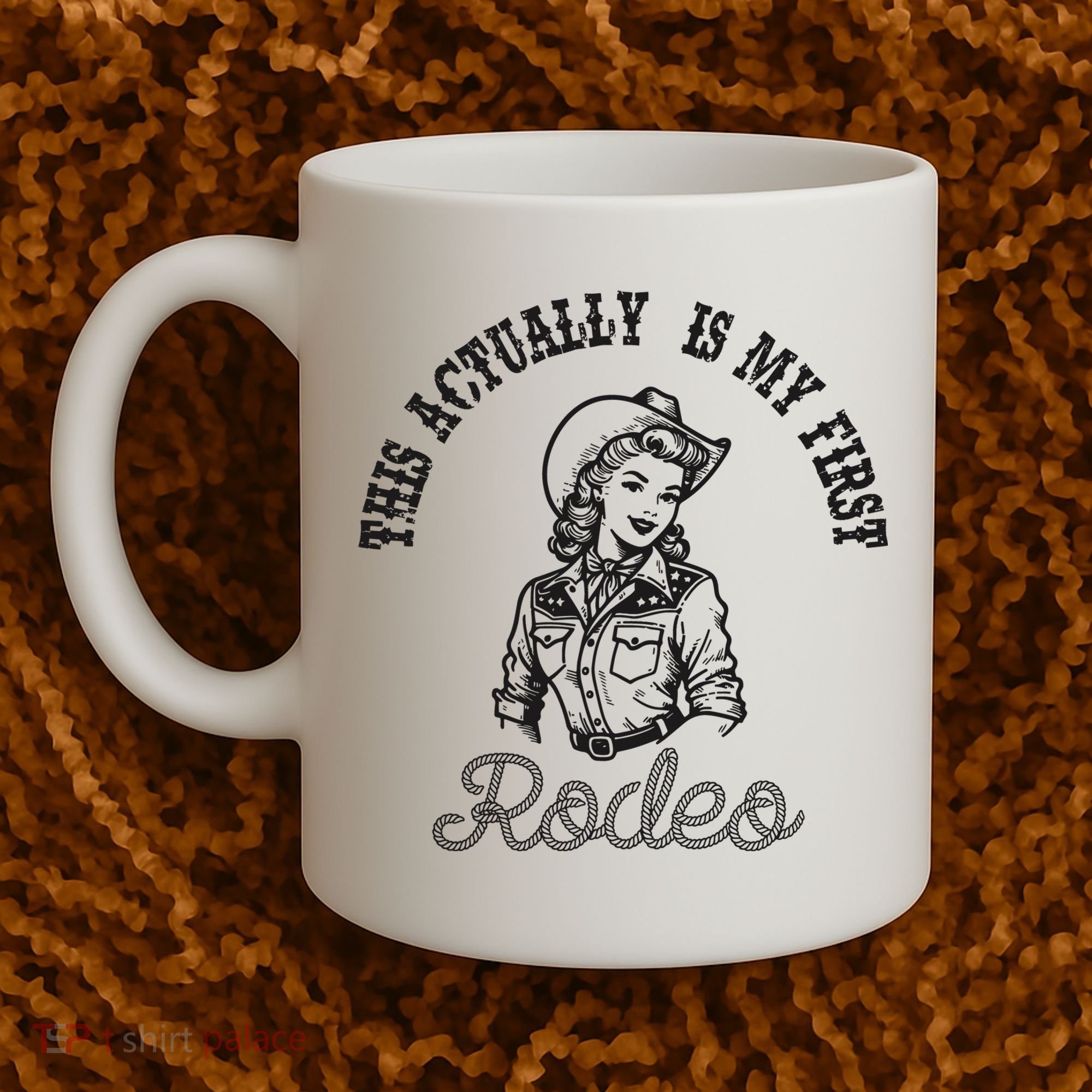 This Actually Is My First Rodeo Coastal Cowgirl Coffee Mug