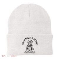 This Actually Is My First Rodeo Coastal Cowgirl Beanie thumb 0