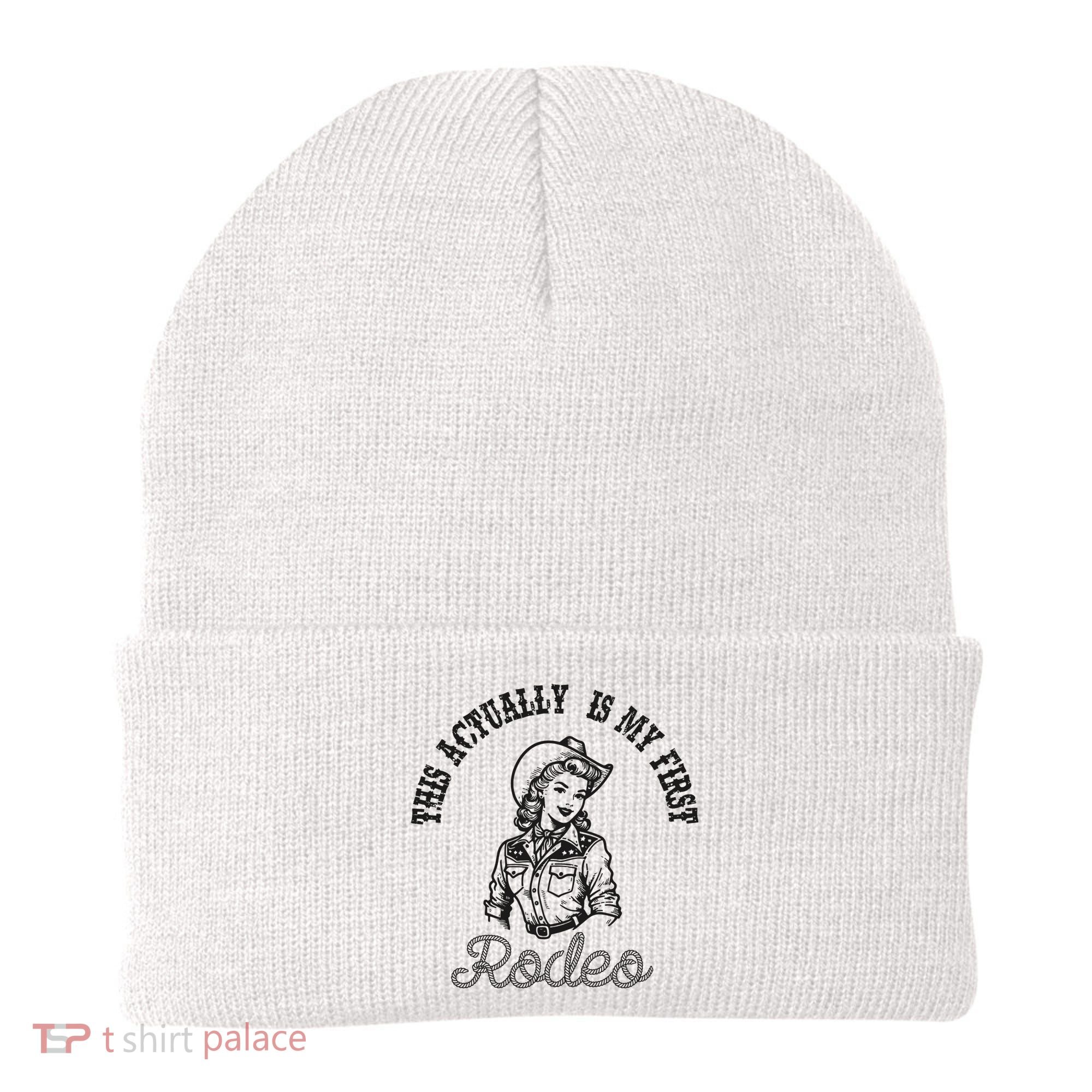 This Actually Is My First Rodeo Coastal Cowgirl Beanie