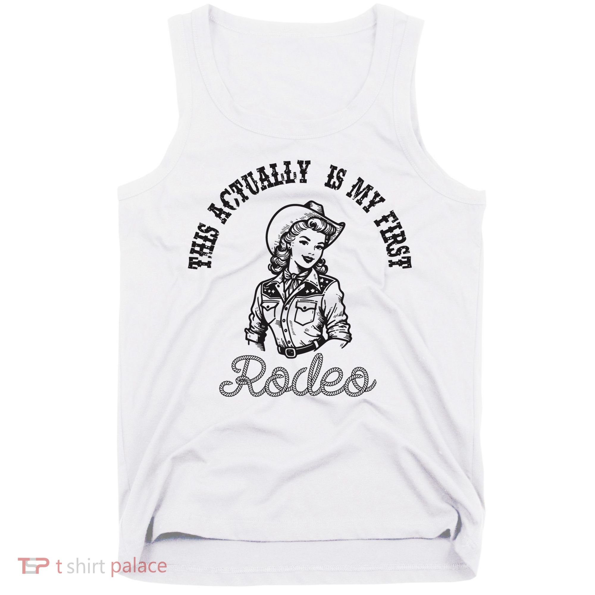 This Actually Is My First Rodeo Coastal Cowgirl Tank Top