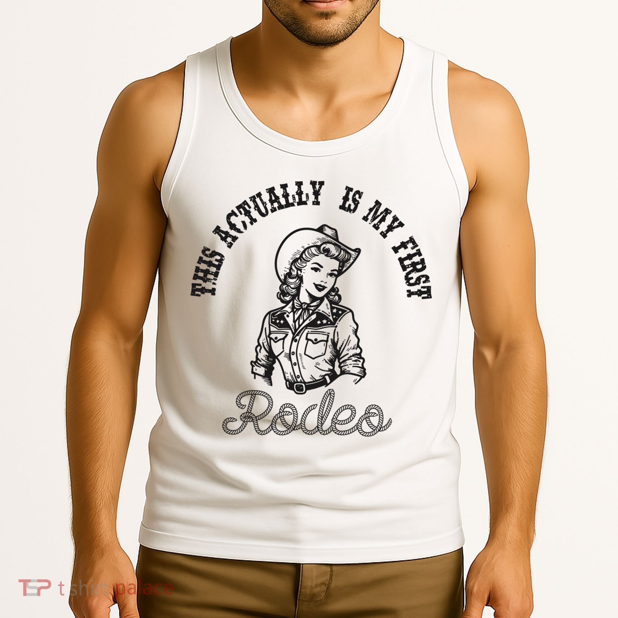 This Actually Is My First Rodeo Coastal Cowgirl Tank Top