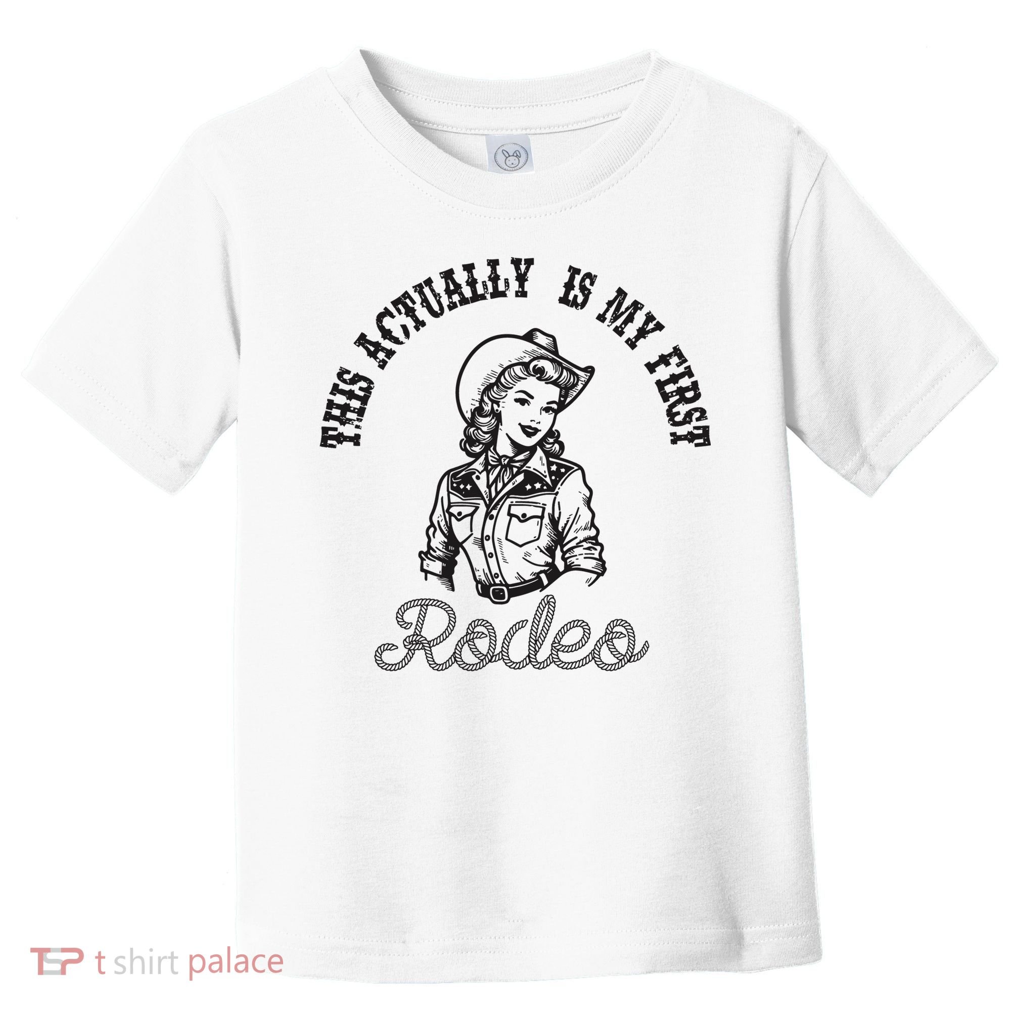 This Actually Is My First Rodeo Coastal Cowgirl Toddler T-Shirt