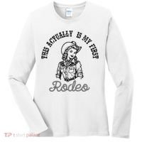 This Actually Is My First Rodeo Coastal Cowgirl Women's Long Sleeve Shirt thumb 0