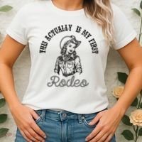 This Actually Is My First Rodeo Coastal Cowgirl Women's T-Shirt thumb 2