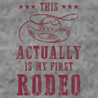 This Actually Is My First Rodeo Cowboy Toddler Hoodie thumb 2