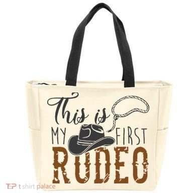 This Actually Is My First Rodeo Tote Bag