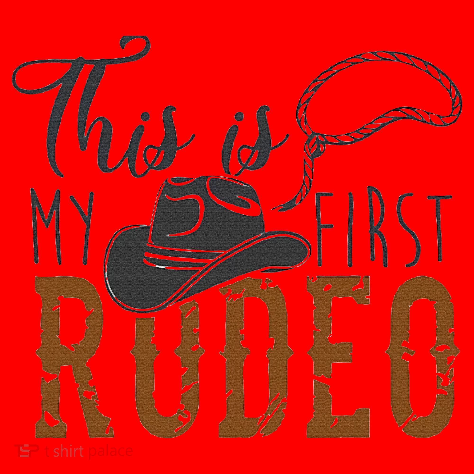 This Actually Is My First Rodeo Santa Hat