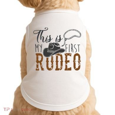 This Actually Is My First Rodeo Doggie Tank