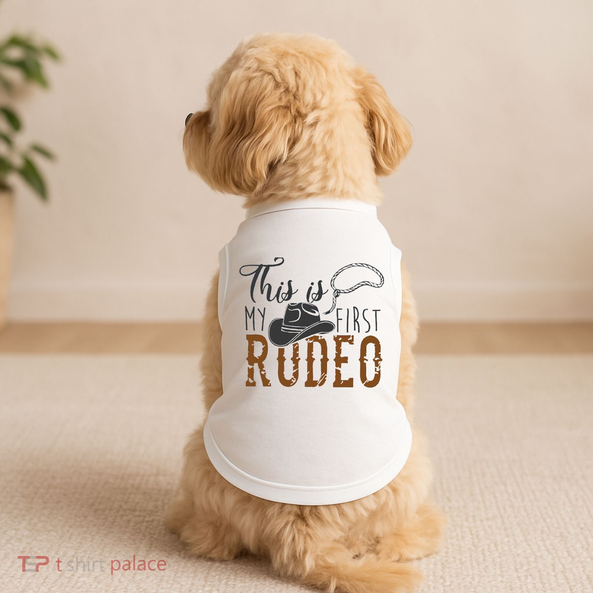 This Actually Is My First Rodeo Doggie Tank