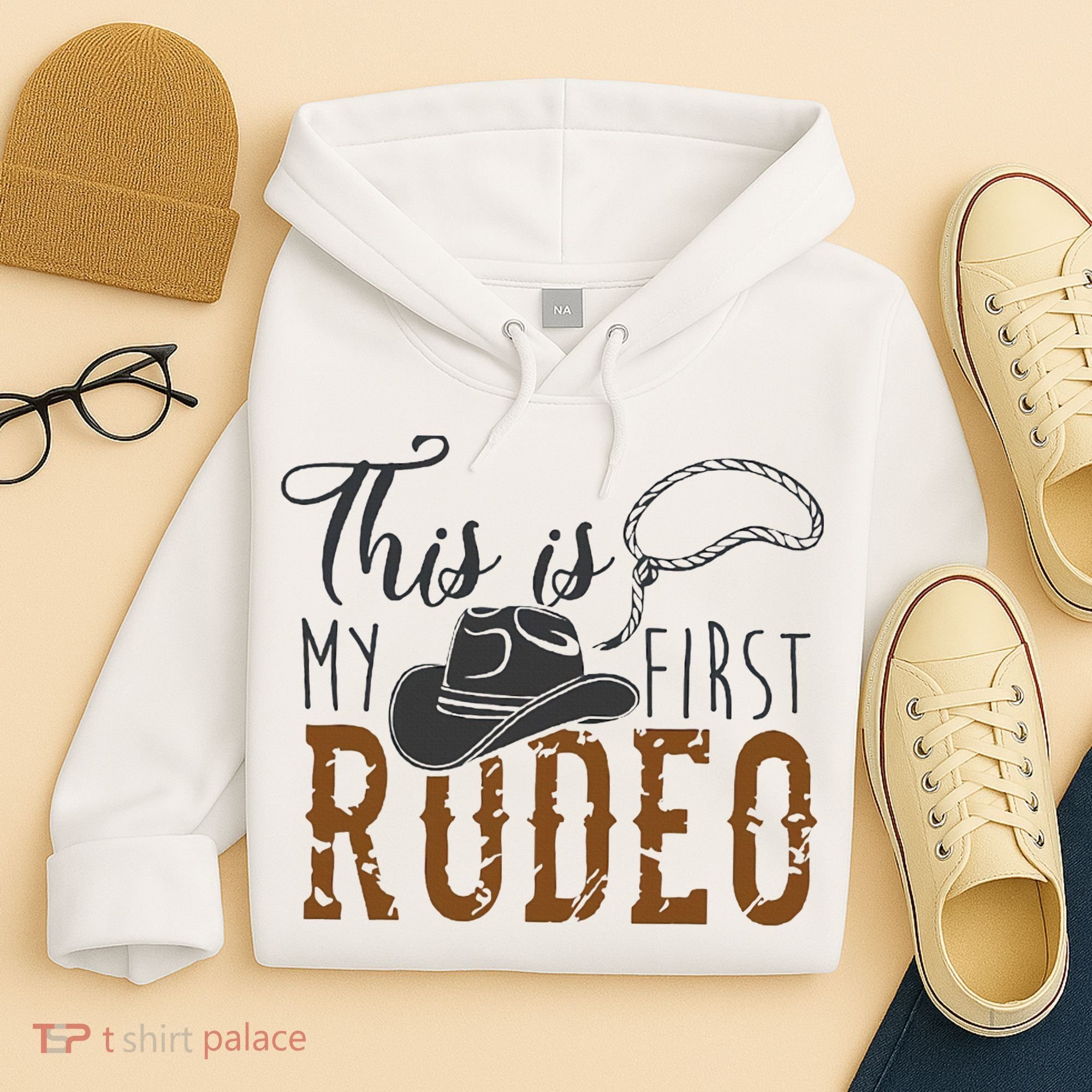 This Actually Is My First Rodeo Hoodie