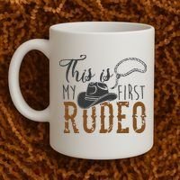 This Actually Is My First Rodeo Coffee Mug thumb 2