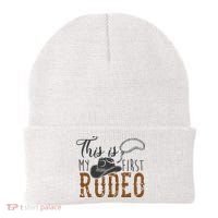 This Actually Is My First Rodeo Beanie thumb 0