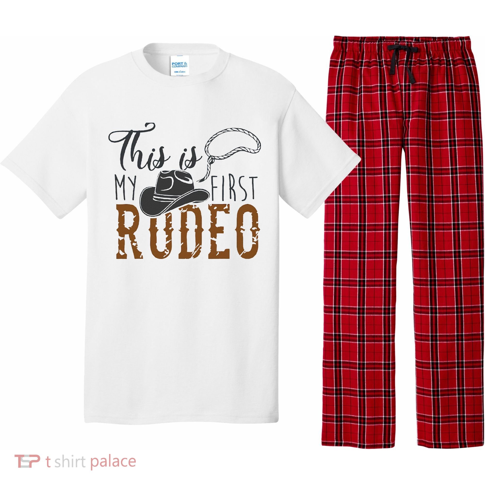 This Actually Is My First Rodeo Pajama Set