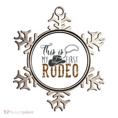 This Actually Is My First Rodeo Ornament