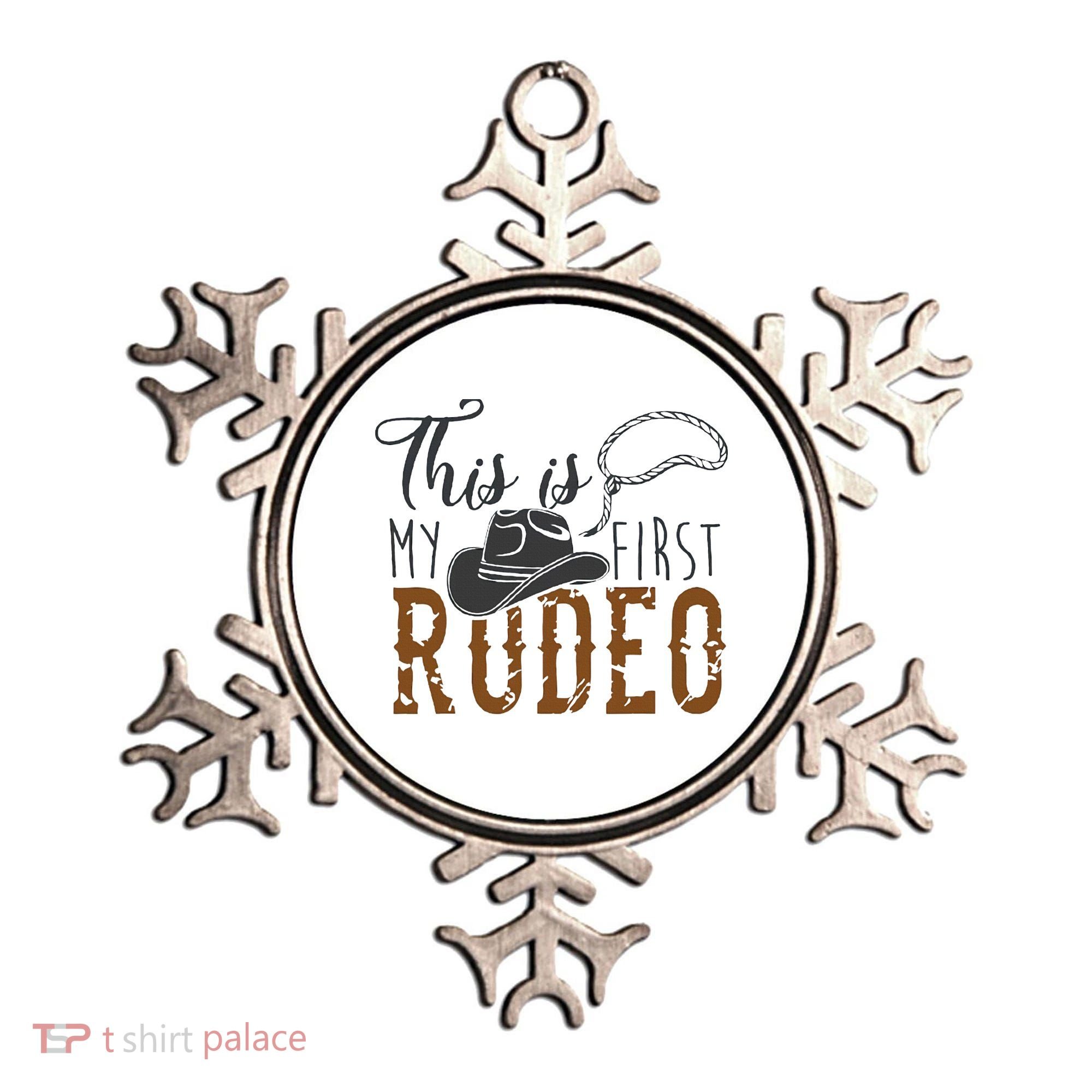 This Actually Is My First Rodeo Ornament