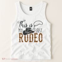 This Actually Is My First Rodeo Tank Top thumb 2