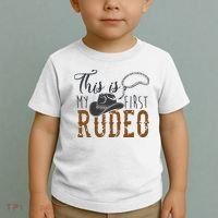 This Actually Is My First Rodeo Toddler T-Shirt thumb 2