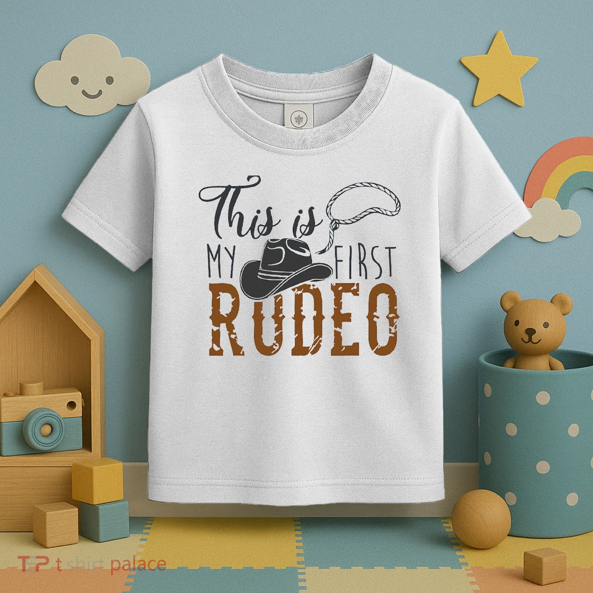 This Actually Is My First Rodeo Toddler T-Shirt