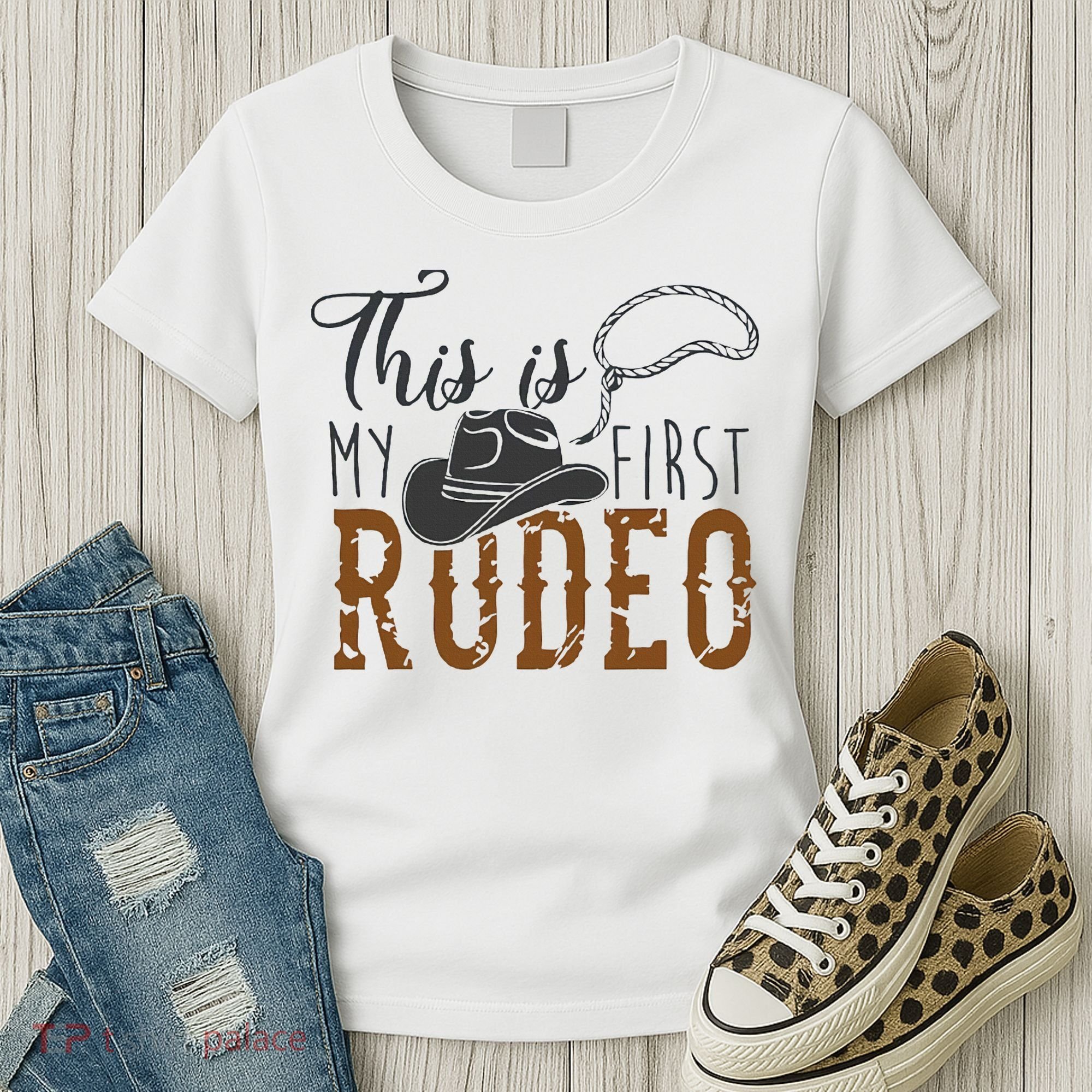This Actually Is My First Rodeo Women's T-Shirt