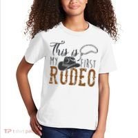 This Actually Is My First Rodeo Kids T-Shirt thumb 2