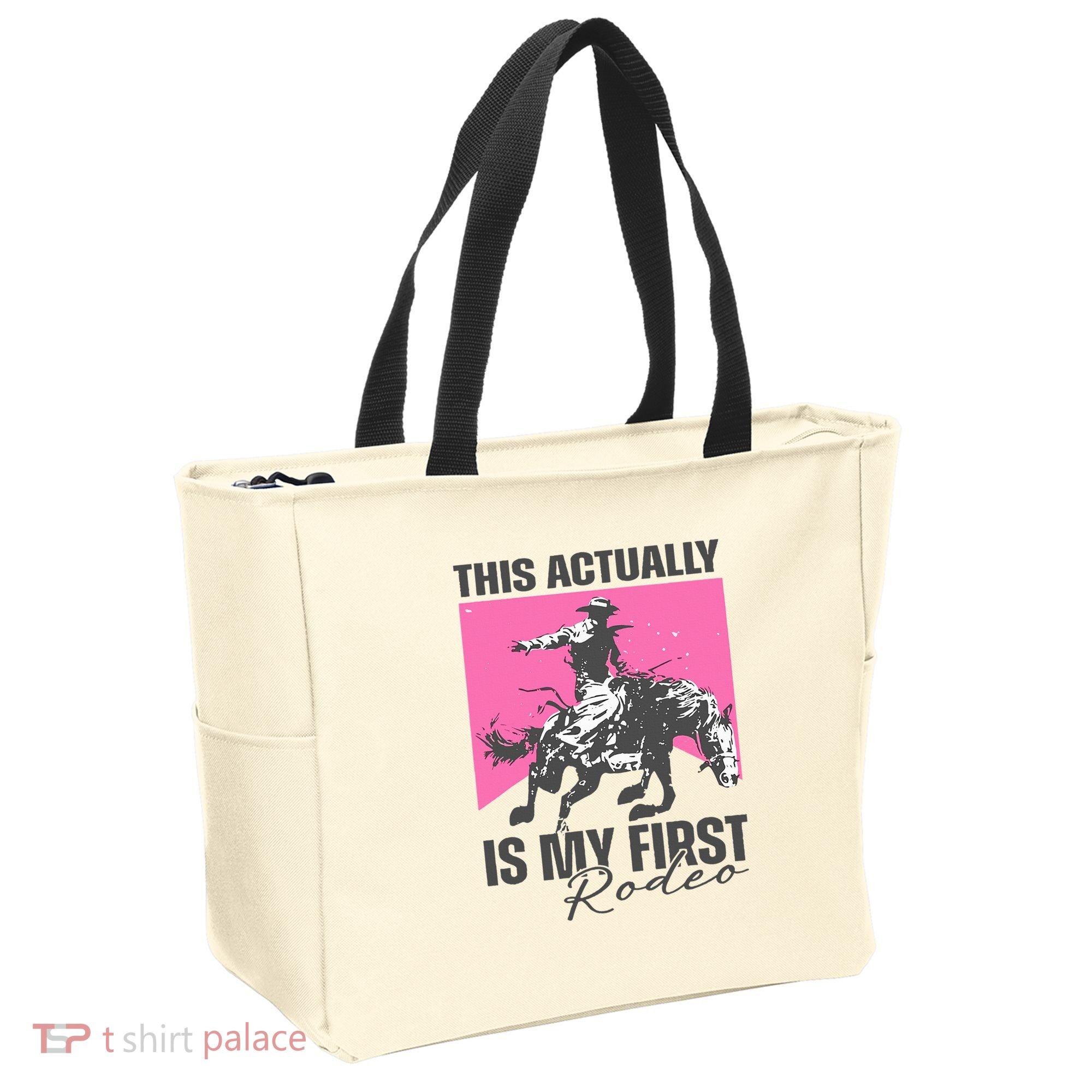 This Actually Is My First Rodeo Tote Bag