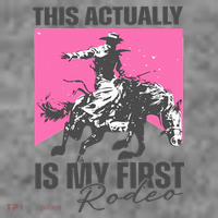 This Actually Is My First Rodeo Toddler Hoodie thumb 2