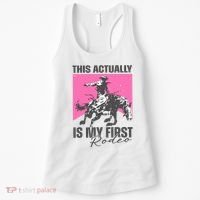 This Actually Is My First Rodeo Women's Tank Top thumb 0