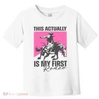 This Actually Is My First Rodeo Toddler T-Shirt thumb 0