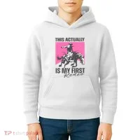 This Actually Is My First Rodeo Kids Hoodie thumb 4