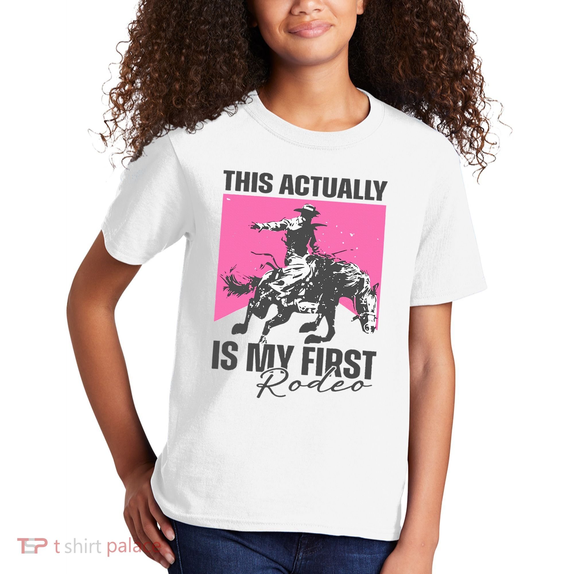 This Actually Is My First Rodeo Kids T-Shirt