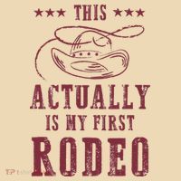 This Actually Is My First Rodeo Cow Tote Bag thumb 4