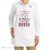 This Actually Is My First Rodeo Cow Apron thumb 2