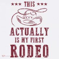 This Actually Is My First Rodeo Cow Beanie thumb 2
