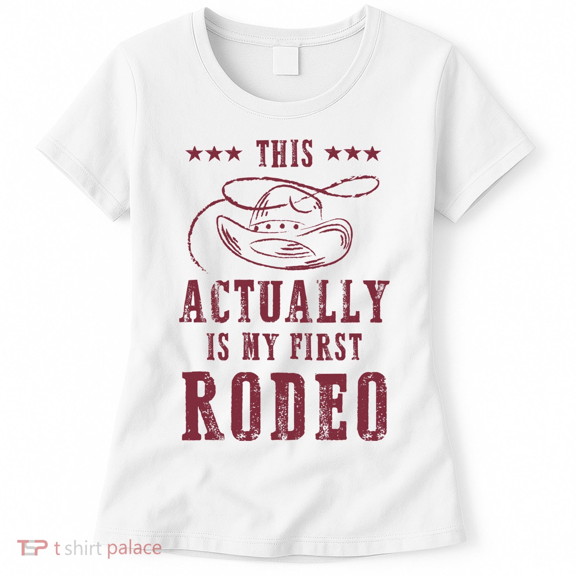 This Actually Is My First Rodeo Cow Women's T-Shirt