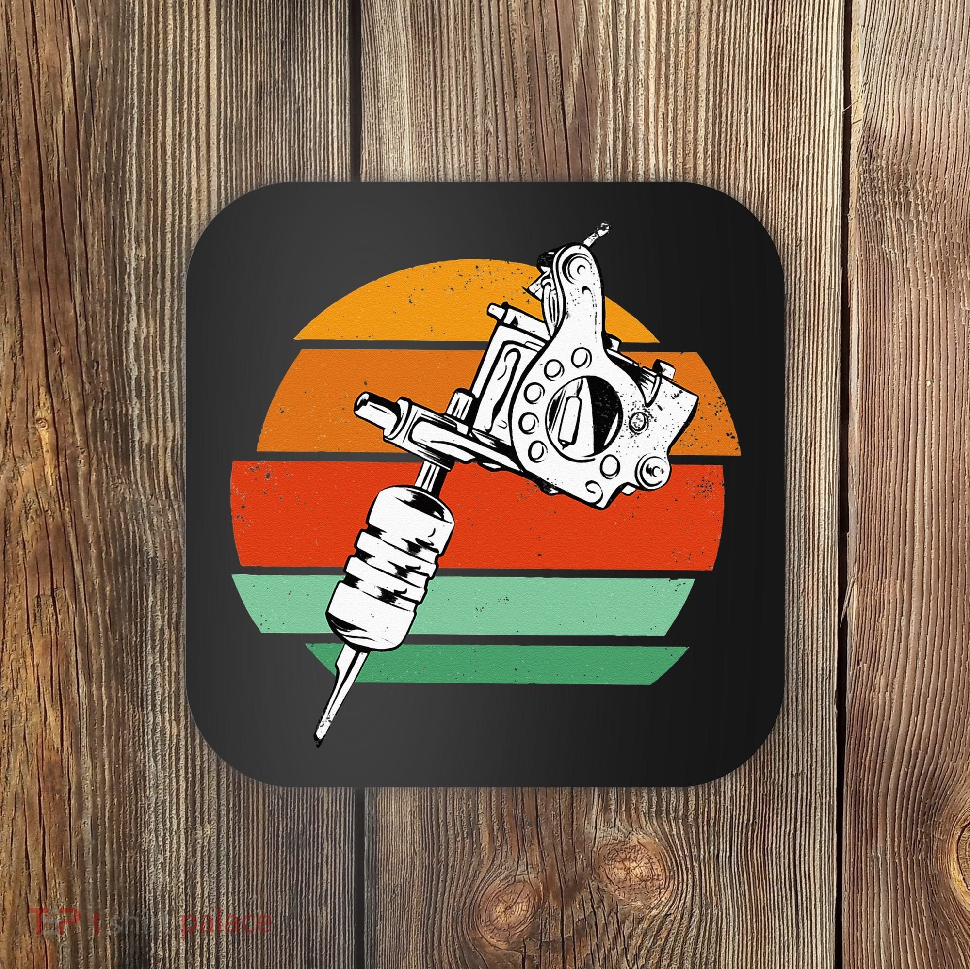 Tattoo Artist Ink Master Inking Machine Tattooist Coaster