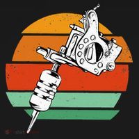 Tattoo Artist Ink Master Inking Machine Tattooist Mousepad thumb 1