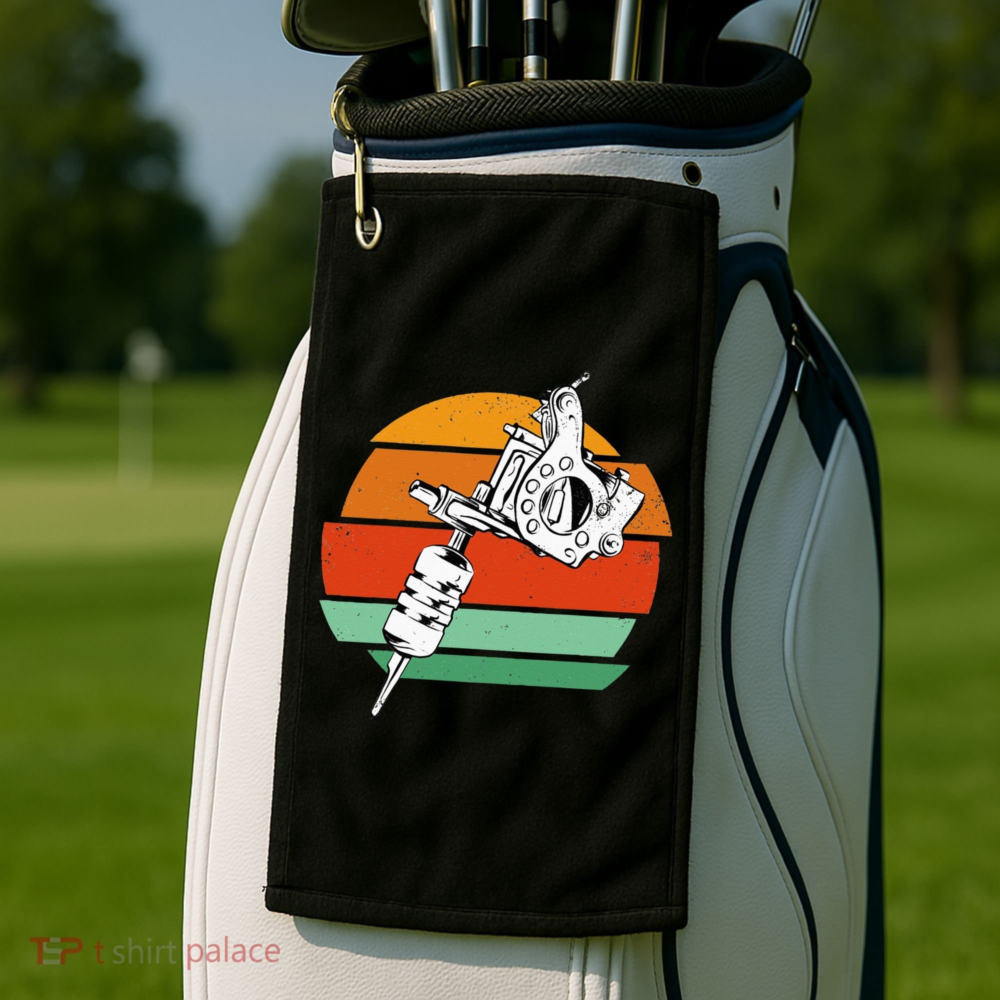 Tattoo Artist Ink Master Inking Machine Tattooist Golf Towel
