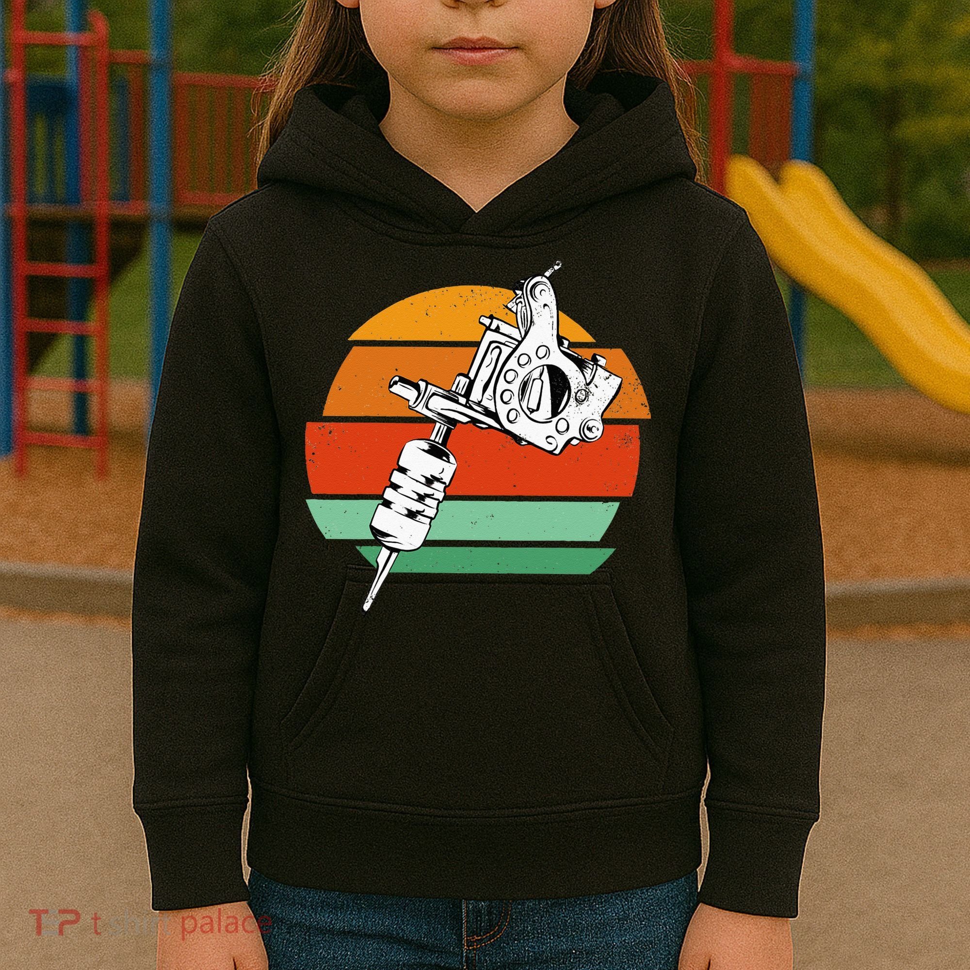 Tattoo Artist Ink Master Inking Machine Tattooist Kids Hoodie