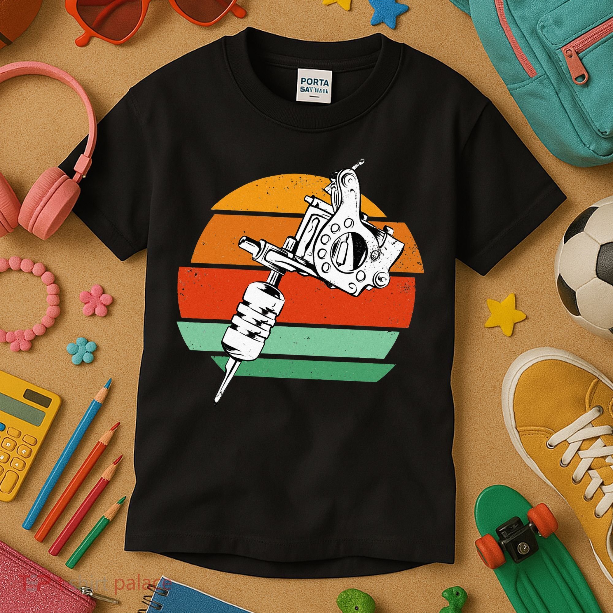 Tattoo Artist Ink Master Inking Machine Tattooist Kids T-Shirt