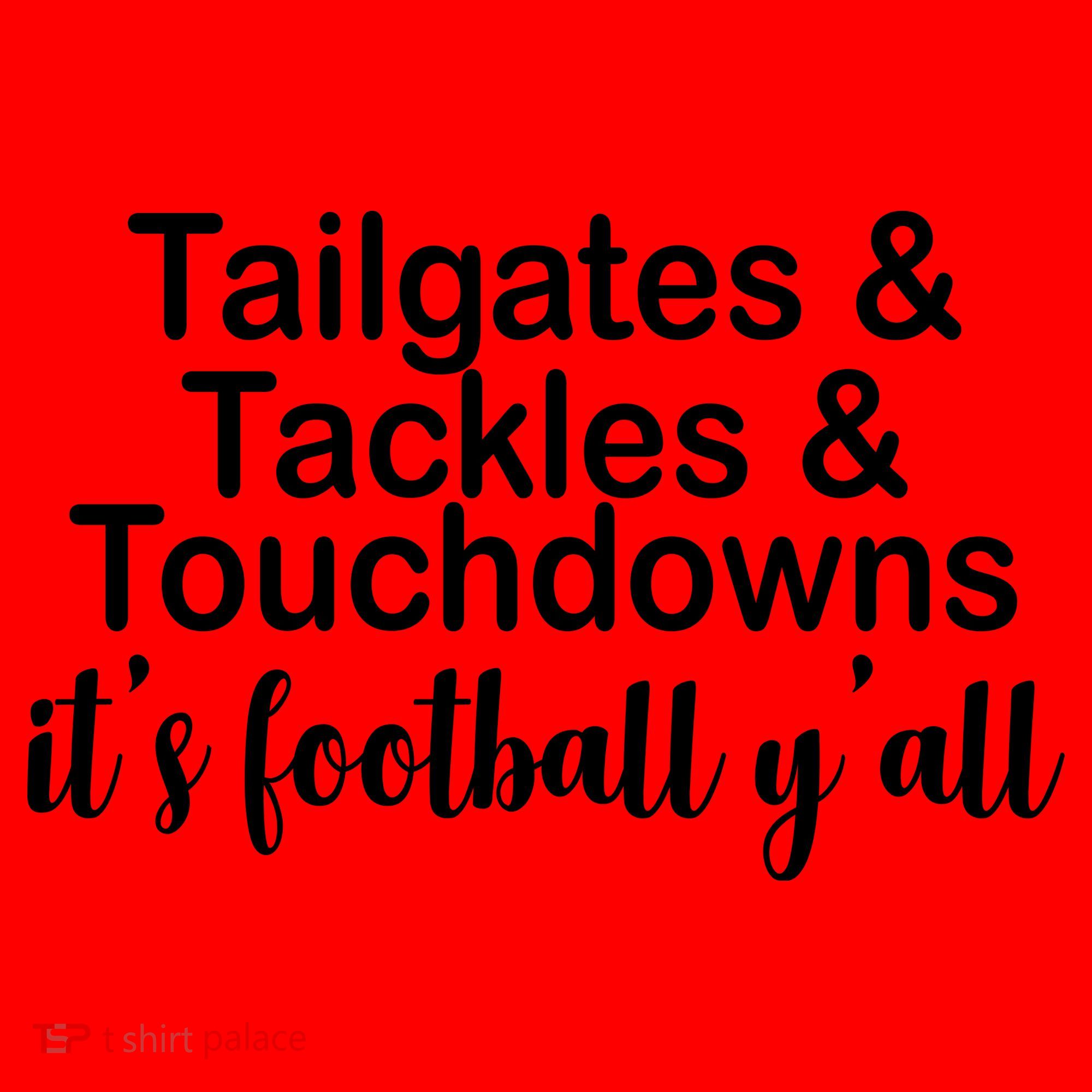 Tailgates Tackles Touchdowns Football All Day Santa Hat
