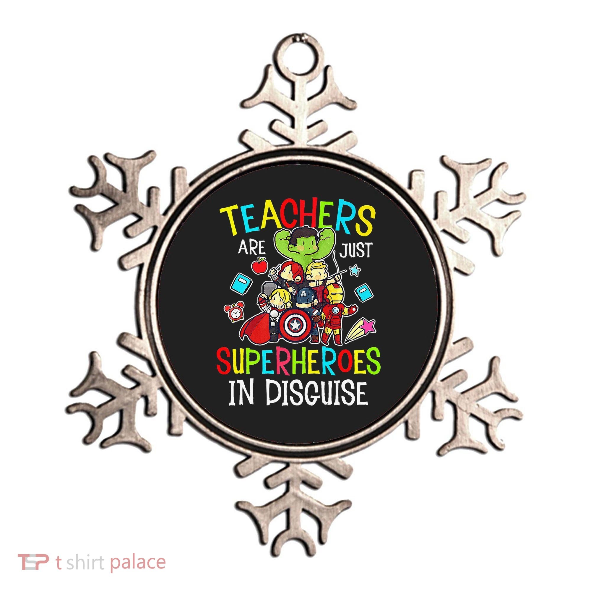 Teachers Are Just Superheroes In Disguise Back To School Ornament