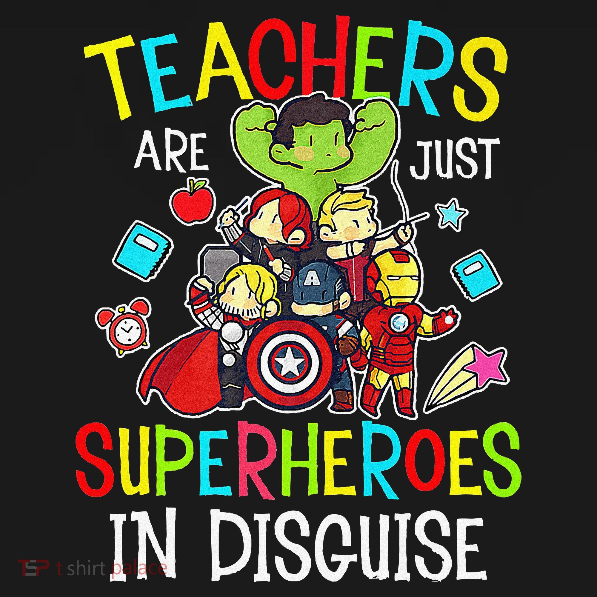 Teachers Are Just Superheroes In Disguise Back To School Ornament