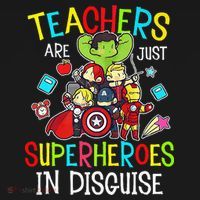 Teachers Are Just Superheroes In Disguise Back To School Visor thumb 3