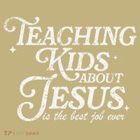 Teaching About Jesus Is The Best Job Ever Christian T-Shirt thumb 7